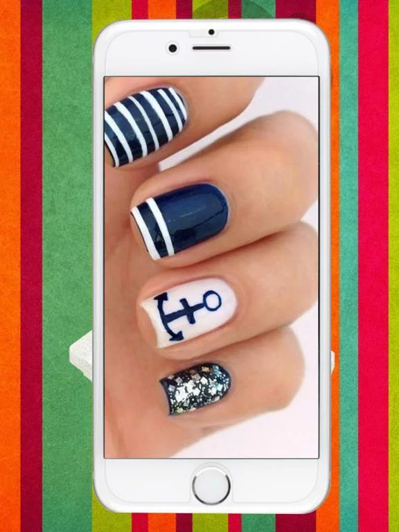 Изображение игры: Nails Art & Design (best examples how girls and women can decor nails art fashion at home salon) free game