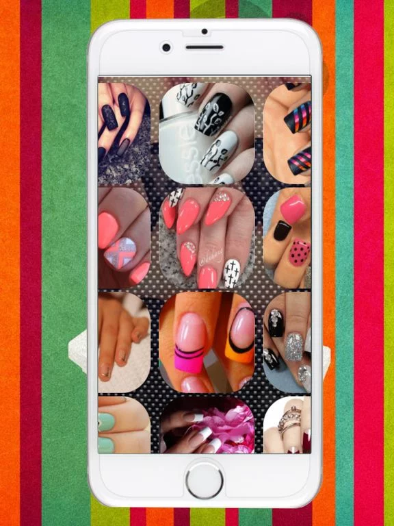 Изображение игры: Nails Art & Design (best examples how girls and women can decor nails art fashion at home salon) free game