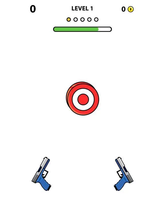Изображение игры: double guns - Bullet destroy