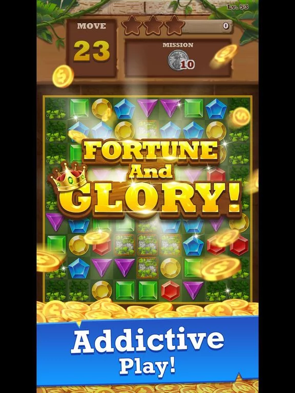 Изображение игры: Jungle Gem Blast