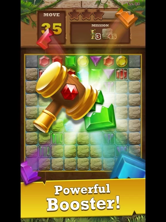 Изображение игры: Jungle Gem Blast