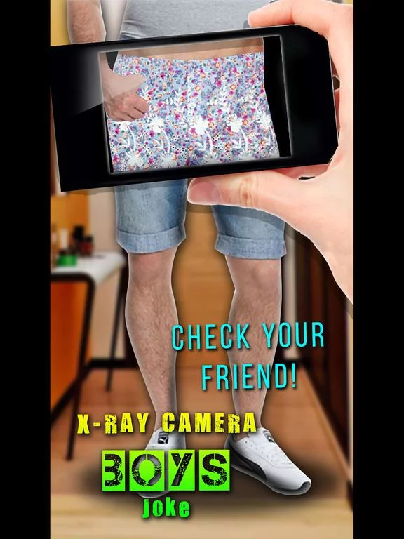 Изображение игры: X-Ray Camera Boys Joke