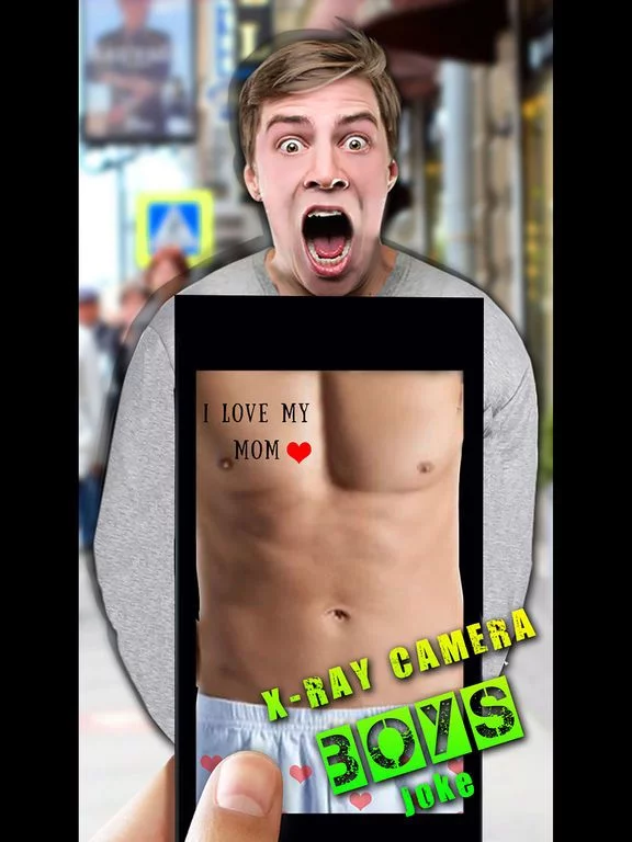 Изображение игры: X-Ray Camera Boys Joke
