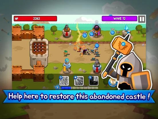 Изображение игры: Grow Tower: Castle Defender TD