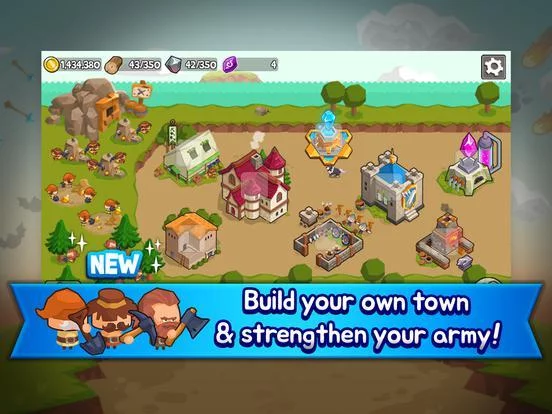 Изображение игры: Grow Tower: Castle Defender TD