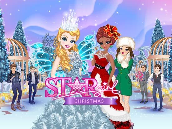 Изображение игры: Star Girl Christmas