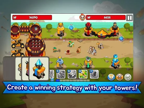 Изображение игры: Grow Tower: Castle Defender TD