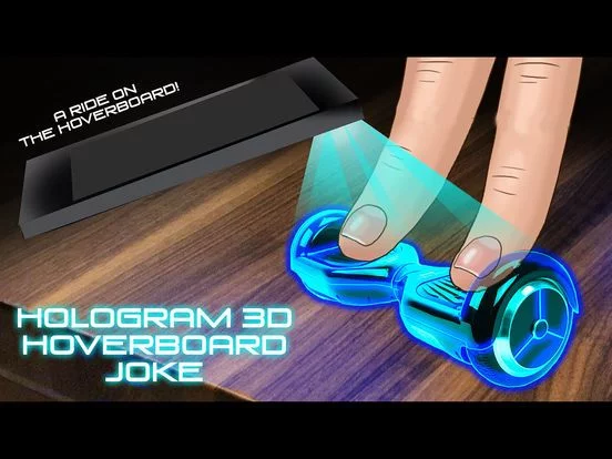 Изображение игры: Hologram 3D Hoverboard Joke