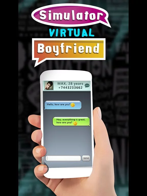 Изображение игры: Simulator Virtual Boyfriend