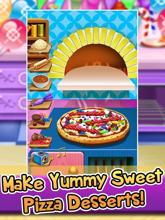 Изображение игры: School Food Maker Salon - Lunch Cooking & Cake Ice Cream Making Kids Games for Girls Boys