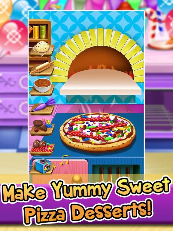 Изображение игры: School Food Maker Salon - Lunch Cooking & Cake Ice Cream Making Kids Games for Girls Boys