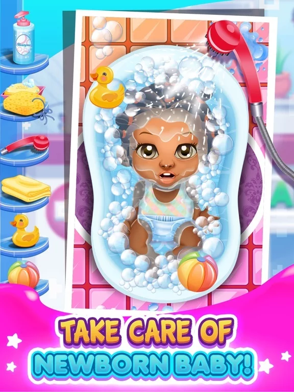 Изображение игры: Mommy's New Baby Doctor Salon - Little Hospital Spa & Surgery Simulator Games!