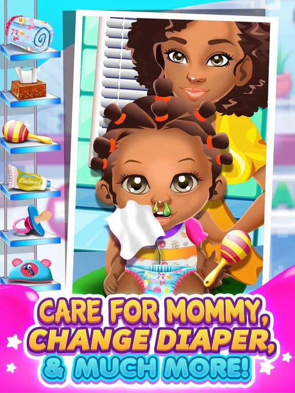 Изображение игры: Mommy's New Baby Doctor Salon - Little Hospital Spa & Surgery Simulator Games!