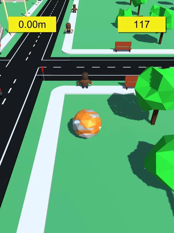 Изображение игры: Big big baller - Roller .io