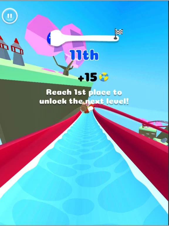 Изображение игры: Aquapark.io Anime Race 3d