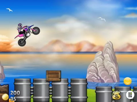 Изображение игры: Top Dirt Bike Games - Motorcycle & Dirtbikes Freestyle Racing For Free