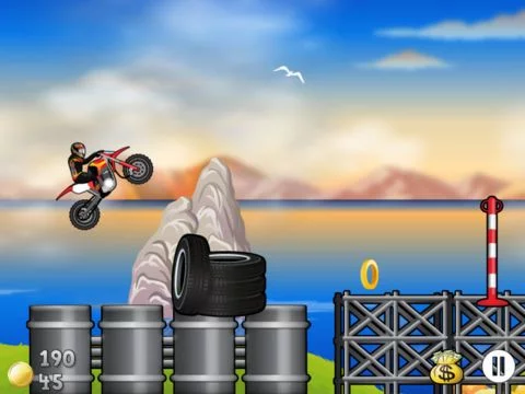 Изображение игры: Top Dirt Bike Games - Motorcycle & Dirtbikes Freestyle Racing For Free