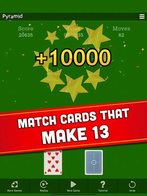 Изображение игры: Pyramid - Classic Solitaire