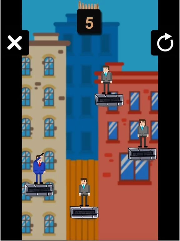 Изображение игры: Mr Bullet - shoot the agent