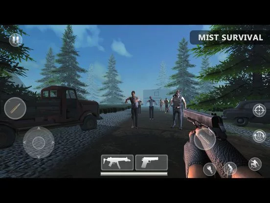 Изображение игры: Zombie Shooter- Mist survival