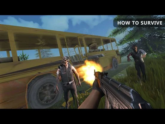 Изображение игры: Zombie Shooter- Mist survival