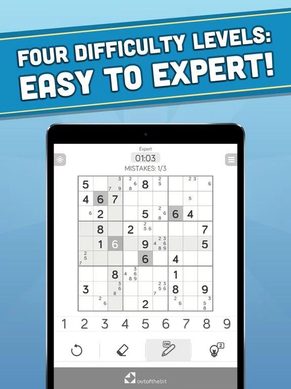 Изображение игры: Sudoku - Classic number puzzle