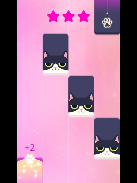 Изображение игры: Magic Cat Piano Tiles