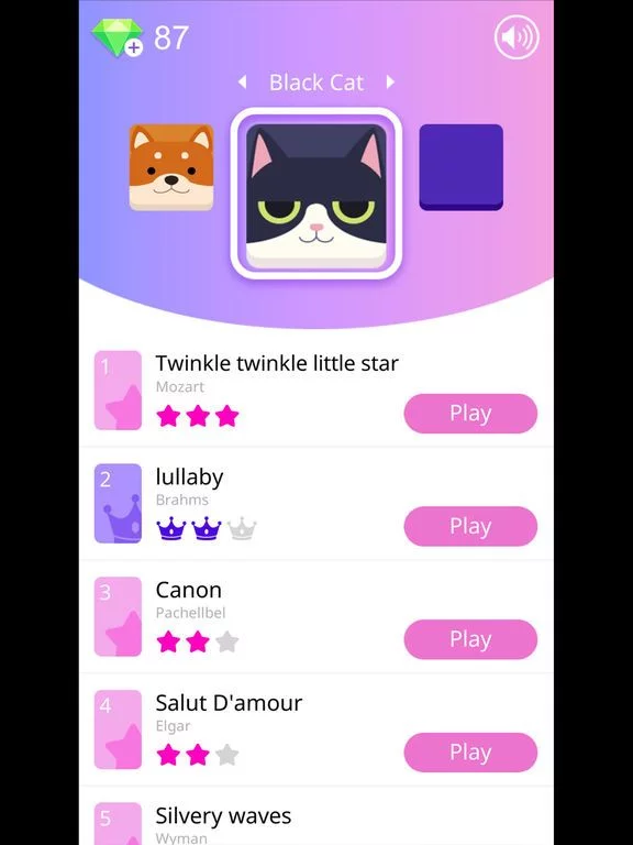 Изображение игры: Magic Cat Piano Tiles