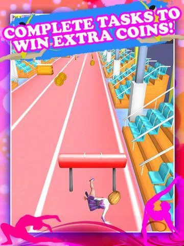 Изображение игры: American Gymnastics Girly Girl Run Game FREE
