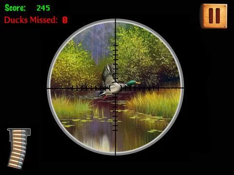 Изображение игры: A Cool Adventure Hunter The Duck Shoot-ing Game by Animal-s Hunt-ing & Fish-ing Games For Adult-s Teen-s & Boy-s Free