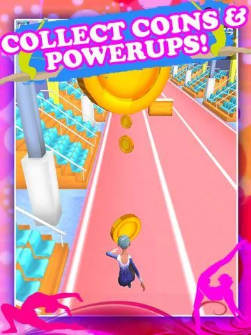 Изображение игры: American Gymnastics Girly Girl Run Game FREE