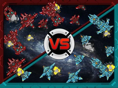 Изображение игры: Galaxy Invaders HD - Multiplayer Space War Strategy