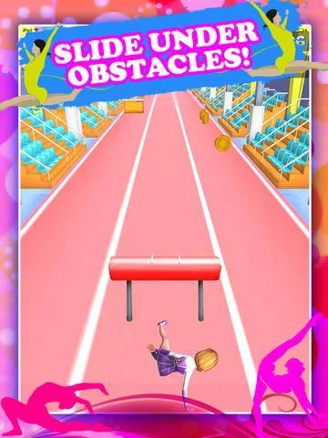 Изображение игры: American Gymnastics Girly Girl Run Game FREE