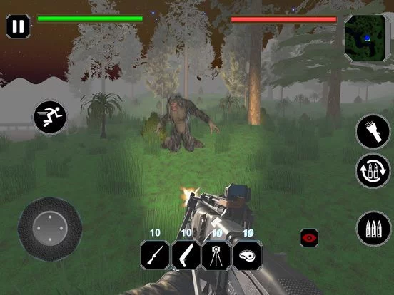 Изображение игры: Finding Bigfoot monster hunter