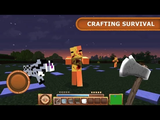Изображение игры: MineBlock - Craft and Build