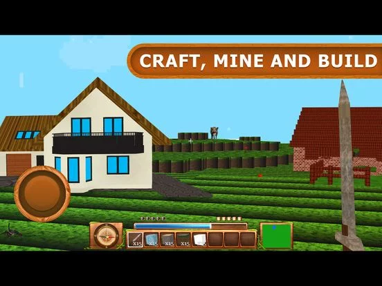 Изображение игры: MineBlock - Craft and Build