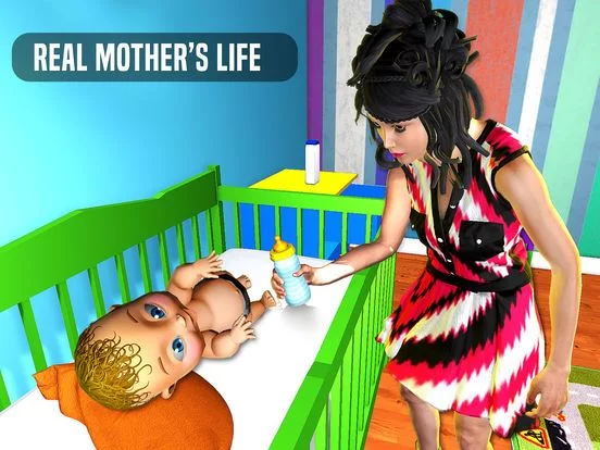 Изображение игры: Mom Simulator - Baby & Mommy