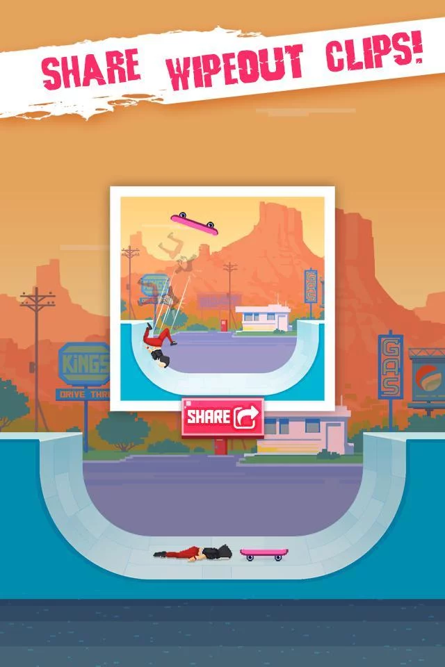 Изображение игры: Halfpipe Hero