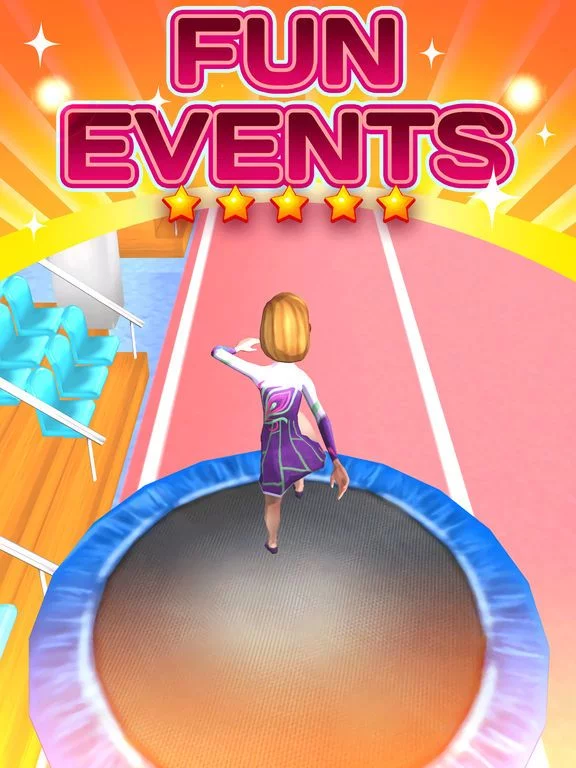 Изображение игры: All American Girly Gymnastics