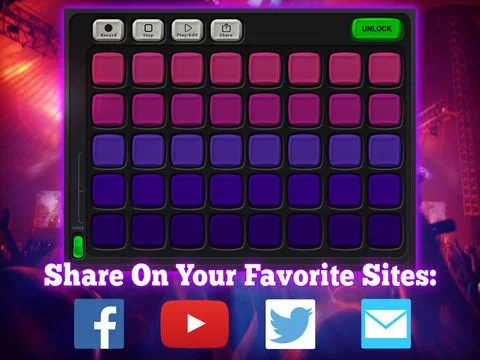 Изображение игры: Dubstep and Electronic Maker with Audio Recording
