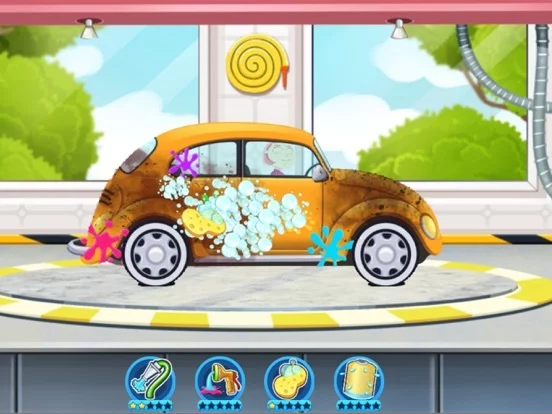 Изображение игры: Robo Car Wash Salon
