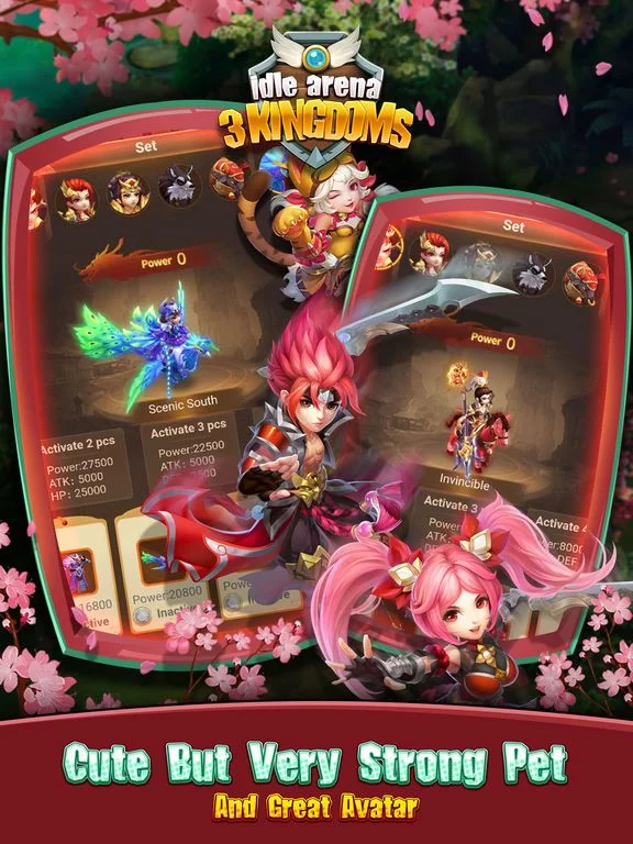 Изображение игры: Idle Arena: 3 Kingdoms
