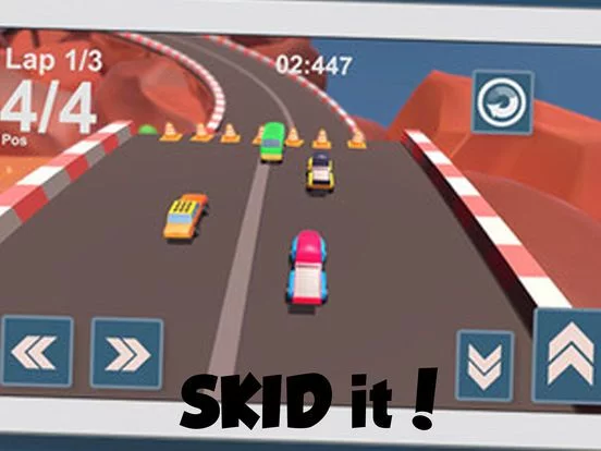 Изображение игры: Skiddy Minicar Racing