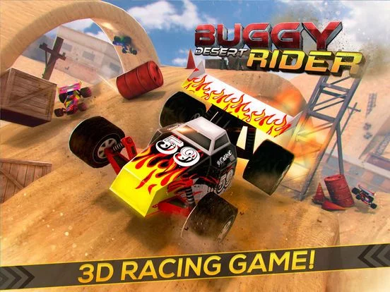 Изображение игры: Buggy Desert Rider | RC Mini Nitro Car Racing Game