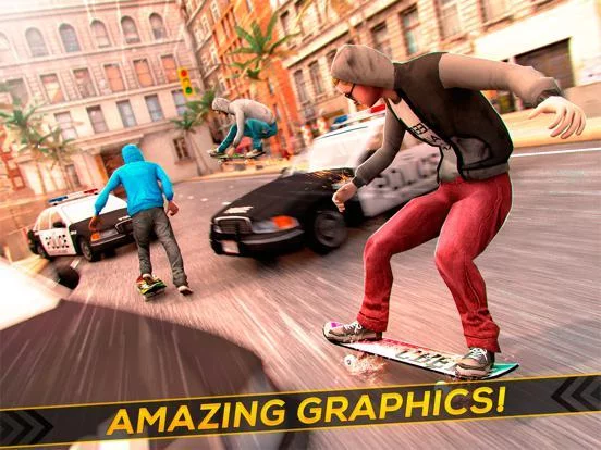 Изображение игры: Total Skater | True Skateboard Extreme Sport Game for Free
