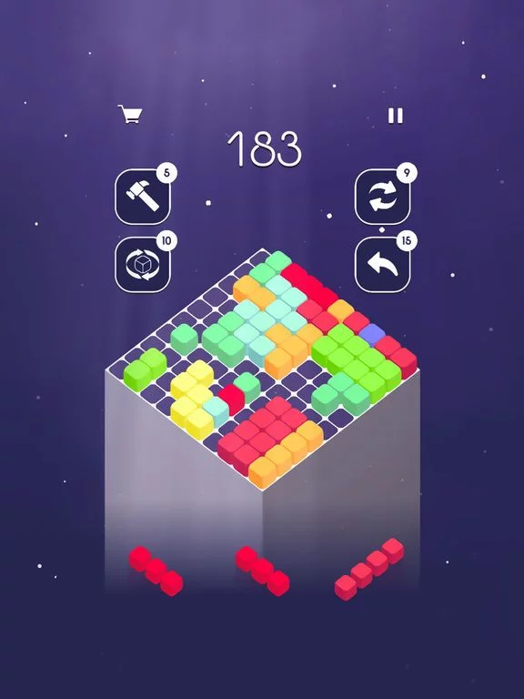 Изображение игры: 10Cube - Let's fit the cube