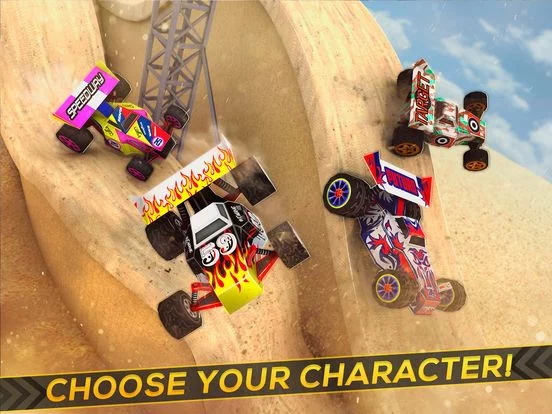 Изображение игры: Buggy Desert Rider | RC Mini Nitro Car Racing Game