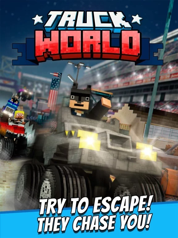 Изображение игры: Monster Truck World Survival Endless Game