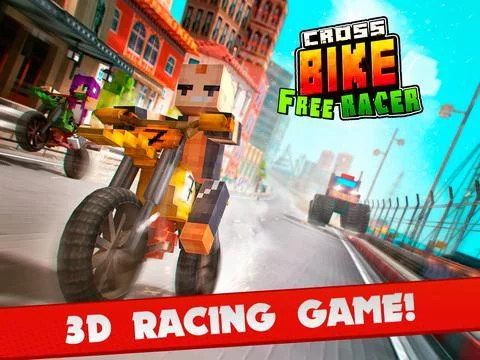 Изображение игры: Cross Bike Racer | Moto Racing Game For Free