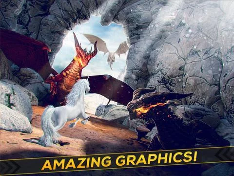 Изображение игры: Unicorns Quest 3D | Free Unicorn Simulator Game For Girls